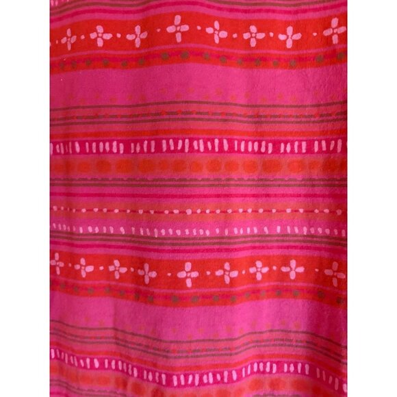 Fresh Produce Pink & Red Sleeveless Maxi Dress With V-Neck & Side Slits - Size M - Picture 4 of 9